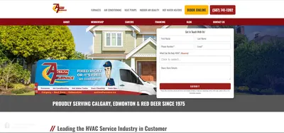 Action Furnace, Inc. Website