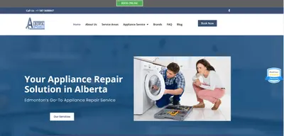 Alberta Appliance Pros Website
