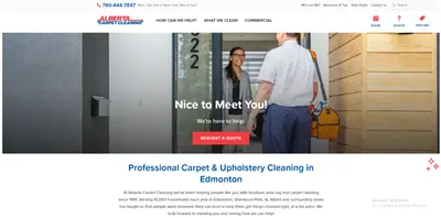 Alberta Carpet Cleaning Website