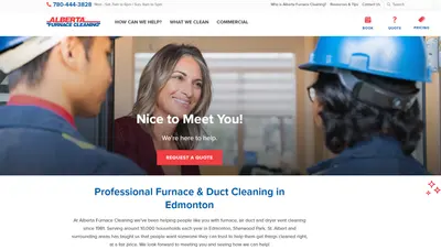 Alberta Furnace Cleaning Website