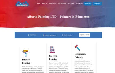 Alberta Painting Website
