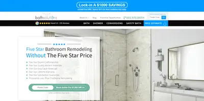 Bath Solutions of Edmonton Website