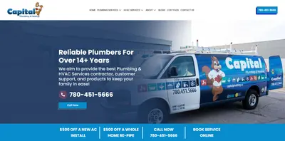 Capital Plumbing & Heating Website