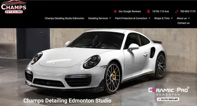 Champs Detailing Website