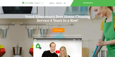 CleaningPros Website