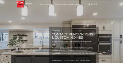 Contact Renovations & Custom Homes Ltd. Website