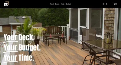 Deck Daddy Edmonton Website