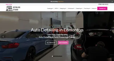 First Detailing Studio Website