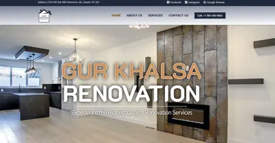 Gur Khalsa Renovation Website