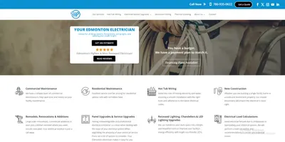 Hauer Power Electrical Services Website