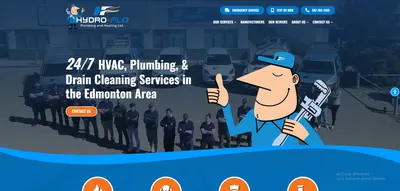 Hydro-Flo Plumbing & Heating Ltd Website