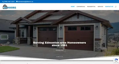 JD Doors Inc. Website
