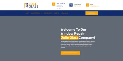 Juile Glass Website