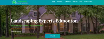 Landscaping Experts Edmonton Website