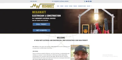 Mega Watt Electric and Construction Ltd.| Master Electrician Website