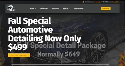 Ming Shine | Ceramic Coatings | 3M Paint Protection Film | Auto Detailing Website