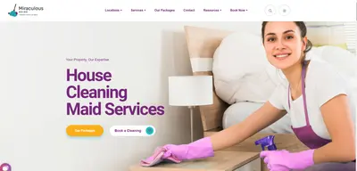 Miraculous Maids Inc. Website