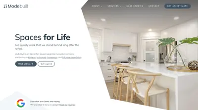 Mode Built Basements Website