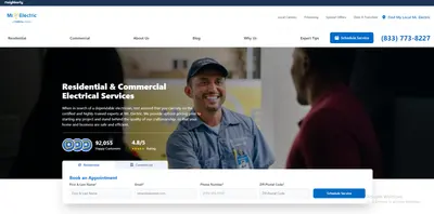 Mr Electric of Edmonton Website