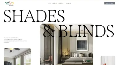 Novo Blinds Website