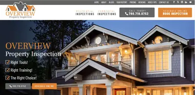 Overview Property Inspection Website