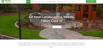 Park Landscaping Ltd Website