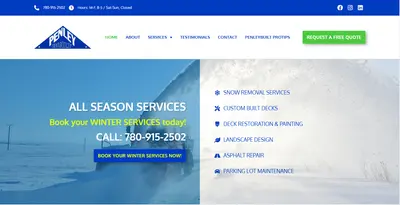 Penley Contracting Website