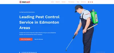 Pestlink Pest Control Edmonton Inc Website
