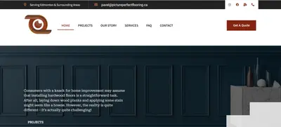 Picture Perfect Flooring Website