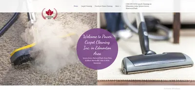 Power Carpet Cleaning Website