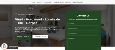 Quality Red Tag Floors website