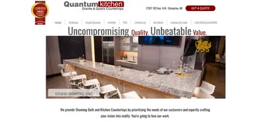 Quantum Kitchen Countertops Ltd. Website