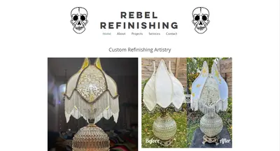 Rebel Refinishing Website