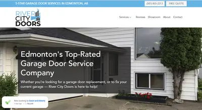 River City Doors Website