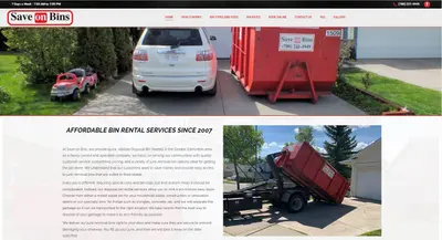 Save On Bins Inc. Website