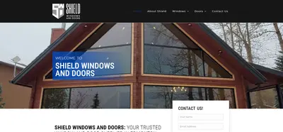 Shield Windows and Doors Ltd. Website