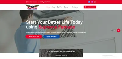 Supreme Furnace Cleaning Ltd Website