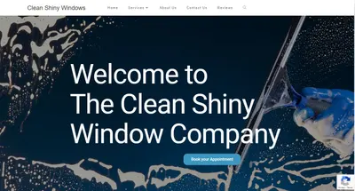 The Clean Shiny Window Co Website