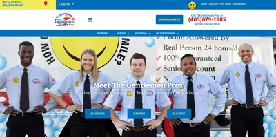 The Gentlemen Pros Plumbing, Heating & Electrical Website