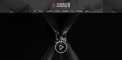 Vicky's Homes Website