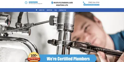 Ways Plumbing And Heating Ltd. Website