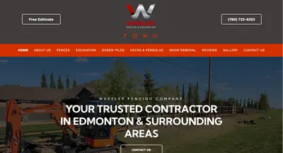 Wheeler Fencing Company Website