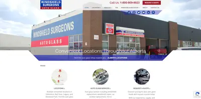 Windshield Surgeons Auto Glass Website