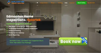 Xplortek Edmonton Home & Property Inspections Website