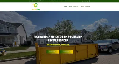 Yellow Bins Website