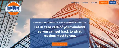 Cityscape Window Washing Website
