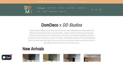Dom Deco Website