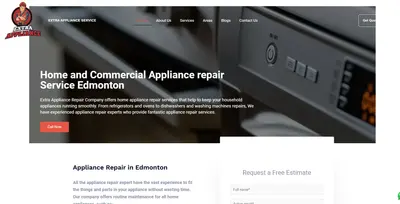 Extra Appliance Website
