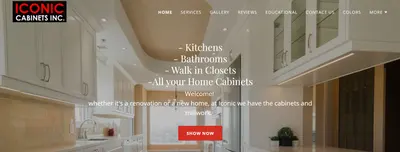 Iconic Cabinets Inc Website