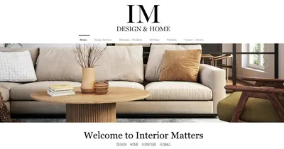 Interior Matters Inc Website